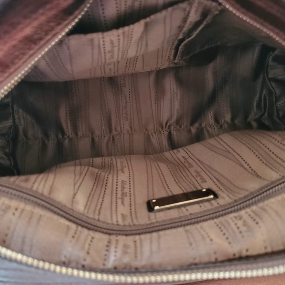 Salvatore Ferragamo Large Metallic Leather bag - Picture 7 of 8